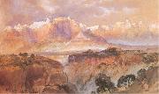 Moran, Thomas Cliffs of the Rio Virgin, South Utah painting